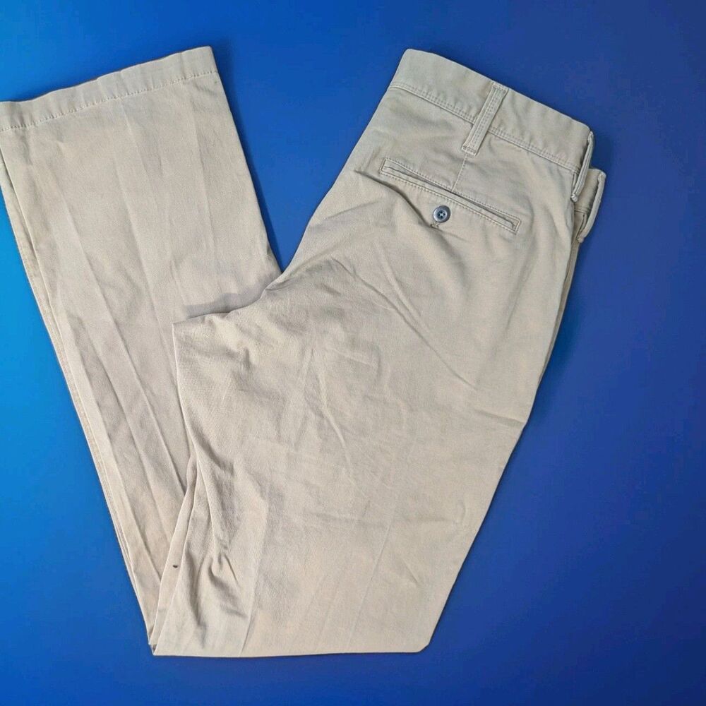 Express Modern Fit Camden Chino Pants 33/32 (Tag 32/34) Khaki Tan